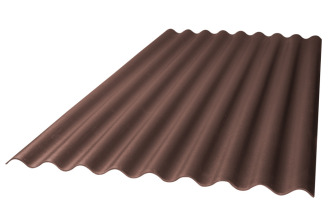 Лист керамопласт 4,5 мм коричневый