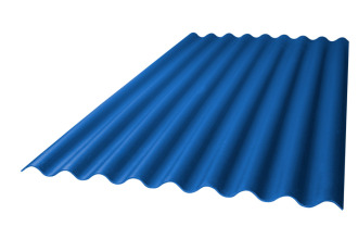 Лист керамопласт 4,5 мм синий